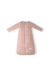 Nuvita MOOVO 90150 | Saco de Dormir de Invierno con Cremallera Central y Cremallera para pies, Acolchado de Materiales reciclados, Certificado Oeko Tex | 6-18 MONATS | English Rose