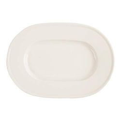 Fine Dine 04ALM002793 Porland Oval Platter, 280mm Diameter,