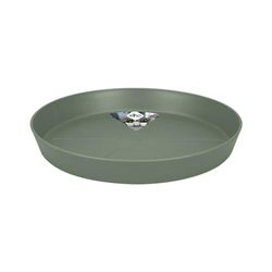 Elho Loft Urban Schotel Rond 21 - Schotel voor Buitenaccessoires - Ø 20.4 x H 2.9 cm - Pistachegroen