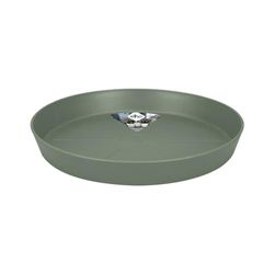 Elho Loft Urban Soucoupe Ronde 21 - Soucoupe pour Extérieur - Ø 20.4 x H 2.9 cm - Vert/Vert Pistache