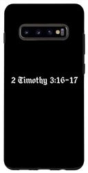 Custodia per Galaxy S10+ Scrittura, 2 Timoteo 3:16-17