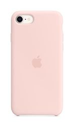 Apple Silicone Case (for iPhone SE) - Chalk Pink