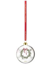 Holmegaard Christmas Bauble Glass, Clear, 8.5 cm