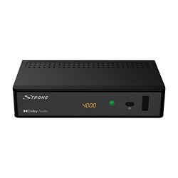 STRONG SRT8215 HD Receiver (DVB-T2, HEVC, H.265, Dolby® Digital Plus), zwart