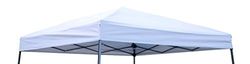 Trademark Innovations Simply Deportes Cuadrado de Repuesto toldo Gazebo Superior para 10 'Slant Pierna toldo, 8 por 8 de, café