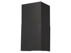 AEG MECK55 Kit de Chimenea para Campanas Extractoras, Mejora Estética con Diseño Flexible y Telescópico, Apto para Diversas Alturas, Negro Mate