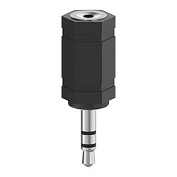 Hama - Adattatore Stereo Jack 2,5 mm M/Jack 3,5 mm F