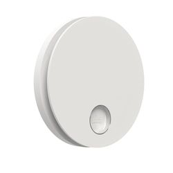 Axiale wandstofzuiger uit de serie "Ario" met speciaal membraan van Mylar, dat de buitenlucht niet achterlaat, 100% Made in Italy (diameter 150 - wit)
