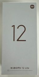 XIAOMI 12 LITE 16,6 CM (6.55") SIM DOBLE ANDROID 12 5G USB Typ C 8 GB 256 GB 4300 MAH NEGRO