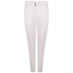 Dare 2B Sleek - Pantaloni Aderenti da Donna, Impermeabili, Traspiranti, Taglia L, Colore: Bianco
