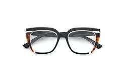 Occhiali da Lettura Costa Rica Nero-Tartaruga +2,00