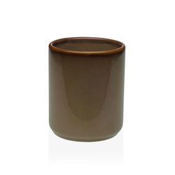 Versa Portaspazzolino Beige Ceramica
