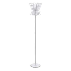 EGLO LOCUBIN staande lamp, staal, 40 W, wit