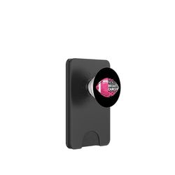 Tackle Breast Cancer Football Awareness Nastro Rosa PopSockets PopWallet per MagSafe
