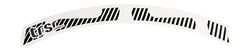 E13 WHS30-113 Kit Stickers Mixte Adulte, Noir, 27,5''