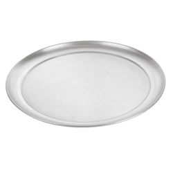 Garcia de pou Assiettes À Pizza Plates 28 Cm Argente Aluminium - 100 unités