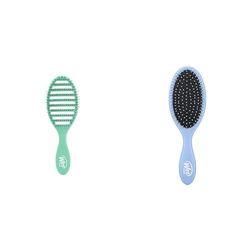 Wet Brush Speed Dry Hair Brush, Amazon Exclusive Aqua - Vented Design & Original Detangler Brush - Sky - All Hair Types - Ultra-Soft IntelliFlex Bristles Glide Through Tangles with Ease