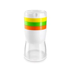 Wintem Outil de cuisine spiralisateur de légumes pour couper rapidement les courgettes, les mélanges et les concombres en spaghettis, nouilles et chips - Conteneur pratique pour ordre et nettoyage