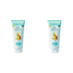 Childs Farm | Baby Moisturiser 200ml | Mildly Fragranced | Moisturising & Hydrating | Suitable for Newborns with Dry, Sensitive & Eczema-prone Skin (Pack of 2)