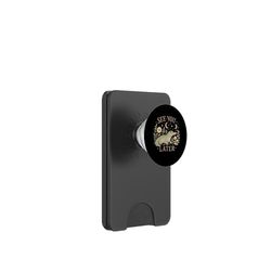 Nos vemos más tarde Alligator Último día de clases Más tarde Alligator PopSockets PopWallet para MagSafe