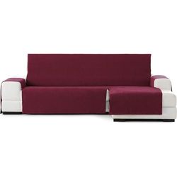 ECOMMERC3 | Funda Sofá Chaiselong Extra Derecha Ajuste Elástico - Funda Sofá Chaiselong Extra Derecha para Respaldo, Asiento y Brazos Color Burdeos