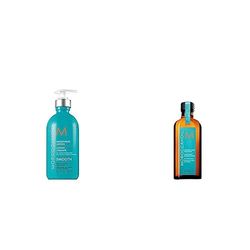 Moroccanoil Smoothing Lotion, 300ml & Treatment Hair Oil, 100ml