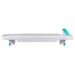Helping Hand Kingfisher White Plastic Bath Board with Handle. Bath Board for Elderly and Disabled Users. Adjustable to Fit 16"-24" Width Baths. 200kg / 31 Stone Weight Limit