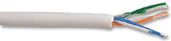 Pro Power 11123 5 m 3 Pair Telephone Cable, CW1308, White, 5 m