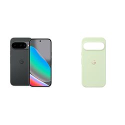 Google Pixel 10 - Unlocked Android Smartphone with Gemini, Advanced Triple Rear Camera, 24+ Hour Battery and 6.3" Actua Display - Obsidian, 256GB+Case