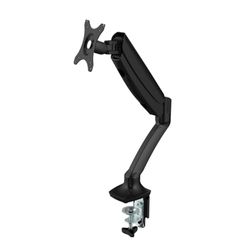 Braccio Monitor Mount 500 nero. per monitor da 17" a 30". Supporta 2-9 kg di peso. Installazione rapida.