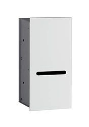 Emco asis-Euro 2.0 rasante Soporte para Papel higiénico, Frontal optiwhite, instalación Armario, sin Marco Puerta bisagra Izquierda – 972427422