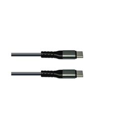 Brightium Cable Tipo C de 1m, 60W, compatible con dispositivos USB-C, ideal para carga rápida y transferencia de datos.
