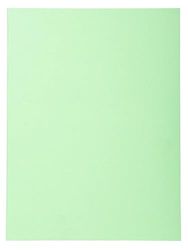 Exacompta - Réf. 420004E - Carton de 5 paquets de 100 chemises semi-rigides Forever® 170 g/m2 - chemises 100% recyclées et certifiées Ange Bleu - dim 24 x 32 cm pour format A4 - couleur vert pré