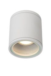 LUCIDE AVEN - Spot plafond Salle de bains - Ø 9 cm - 1xGU10 - IP65 - Blanc