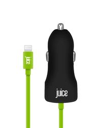 Juice 20W Integrated Lightning Char Charger, Apple Lightning Car Charger, MFI Certified, Power Delivery - iPhone 14, 14 Pro, 13, 13 Pro, 12, 12 Mini, SE, 11, XS, XR, iPad, Airpods Pro
