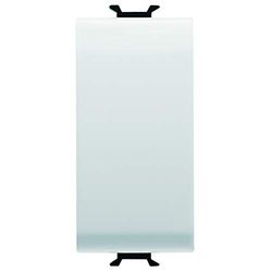 Gewiss GW10091DY - Inversor unipolar 250 V AC, 16 AX, neutro, 1 módulo, blanco, serie Chorus