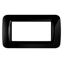 Gewiss GW22514 caja de tomacorriente Negro - Caja registradora