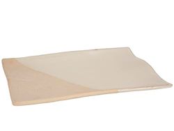CENTRO RECTANG. CERAMICA BEIGE/BLANCO