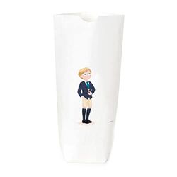 Pack of 25 White Paper Bags Communion Boy Shorts, Min.25