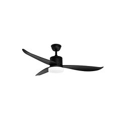 Orbegozo CP 102132 Plafondventilator met ledlicht, 3 ventilatiesnelheden, afstandsbediening, stil, timer, 3 vleugels, 132 cm diameter, 60 W vermogen