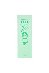 Legami - Tappetino Fitness, Superficie antiscivolo, con Tracolla da trasporto, Spessore 6 mm, 183x61 cm, per Yoga, Pilates, Meditazione e Ginnastica, Tema Panda