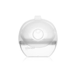 LIONELO Breast Milk Catcher Milky -in1 Breast Milk Catcher and Silicone Hand Breast Pump, Manual Milk Collector, BPA-Free, Low Pressure, 60 ml, Easy to Clean, Discreet, Comfortable