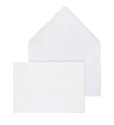 Blake Purely Everyday B6 125 x 176 mm 90 g/m² Enveloppes d'Invitation Gommée Rabat Pointu (ENV2176) Blanc - Boîte de 1000
