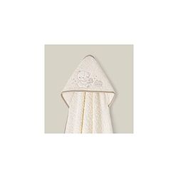 Płaszcz do kąpieli dla niemowląt · HONEY BEAR Beżowy · 1x1 m · 100% BAWEŁNA
