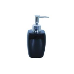 MSV Dispenser di Sapone in Ceramica Nera Classica