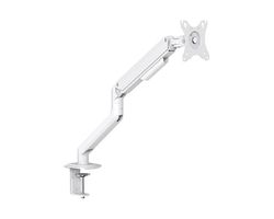 Support de Table - Support pour écran de 17" à 32", Couleur Blanche, réglable et résistant. Idéal pour optimiser l'espace et l'ergonomie. *