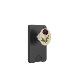 Ranunculus Floral Vintage Ilustración Científica Flor PopSockets PopWallet para MagSafe
