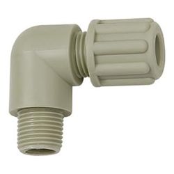 RIEGLER 110865-140.52-PP - Tornillo de rosca en ángulo, G 1/8 a, para manguera de 6/8 mm, PP, 1 unidad