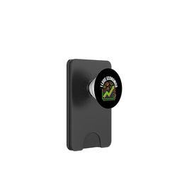 Amo la economía Mercado Financiero Gráfico Entusiasta PopSockets PopWallet para MagSafe