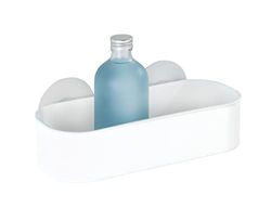 Wenko Static-Loc Cesto Hundo Osimo branco - Fixar sem perfuração, polipropileno, 27 x 9,5 x 12 cm, branco